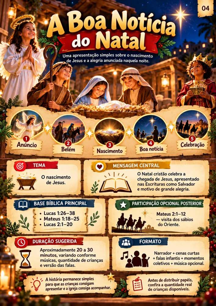Página de Visão Geral da Apresentação