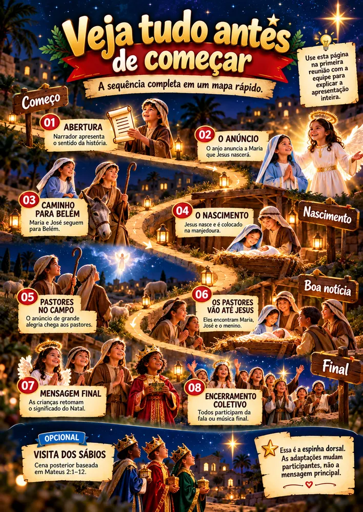 Página: A Apresentação em Um Único Mapa